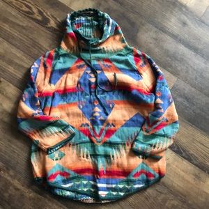 Chaps Aztec sweater.